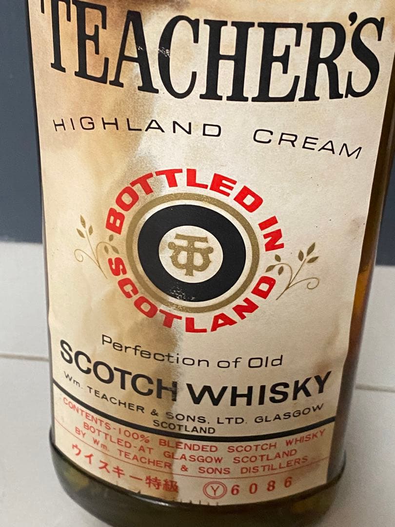 古酒　サントリー　ティーチャーズ　ハイランドクリーム　ウイスキー　760ml