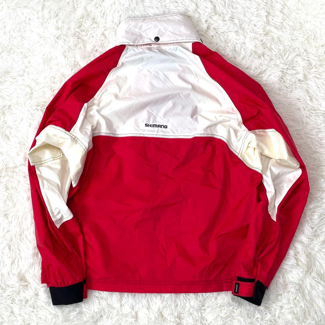 未使用 SHIMANO NEXUS 船釣り対応 高耐水 レイン上下 L 尻パッド