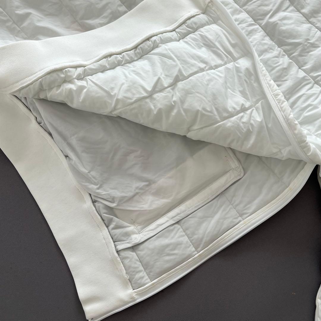 BEAMS GOLF ビームスゴルフ　中綿入り　セットアップ　メンズ　ダウン　白