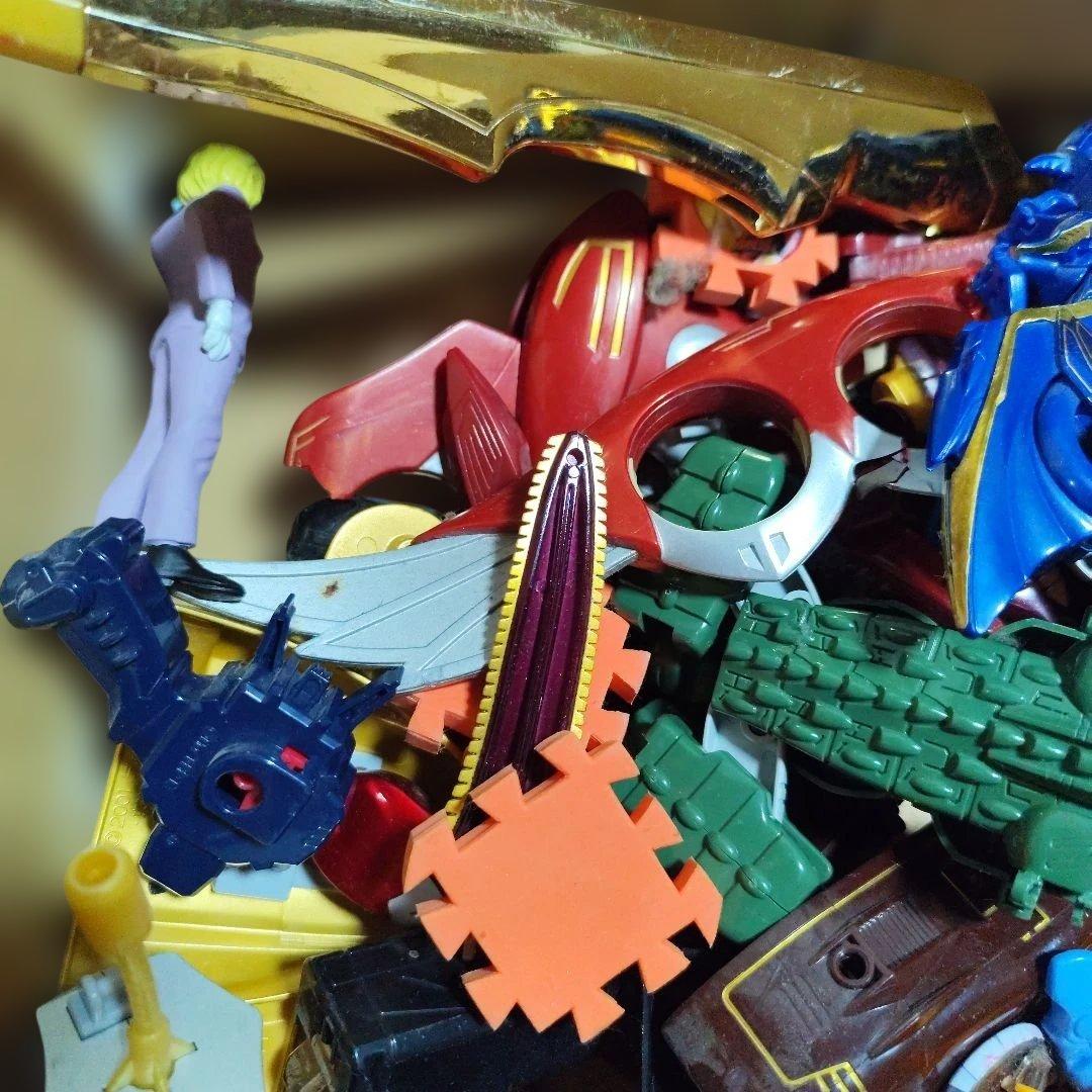 h*e様 百獣戦隊ガオレンジャー パーツ まとめ売り他ミニカーなど