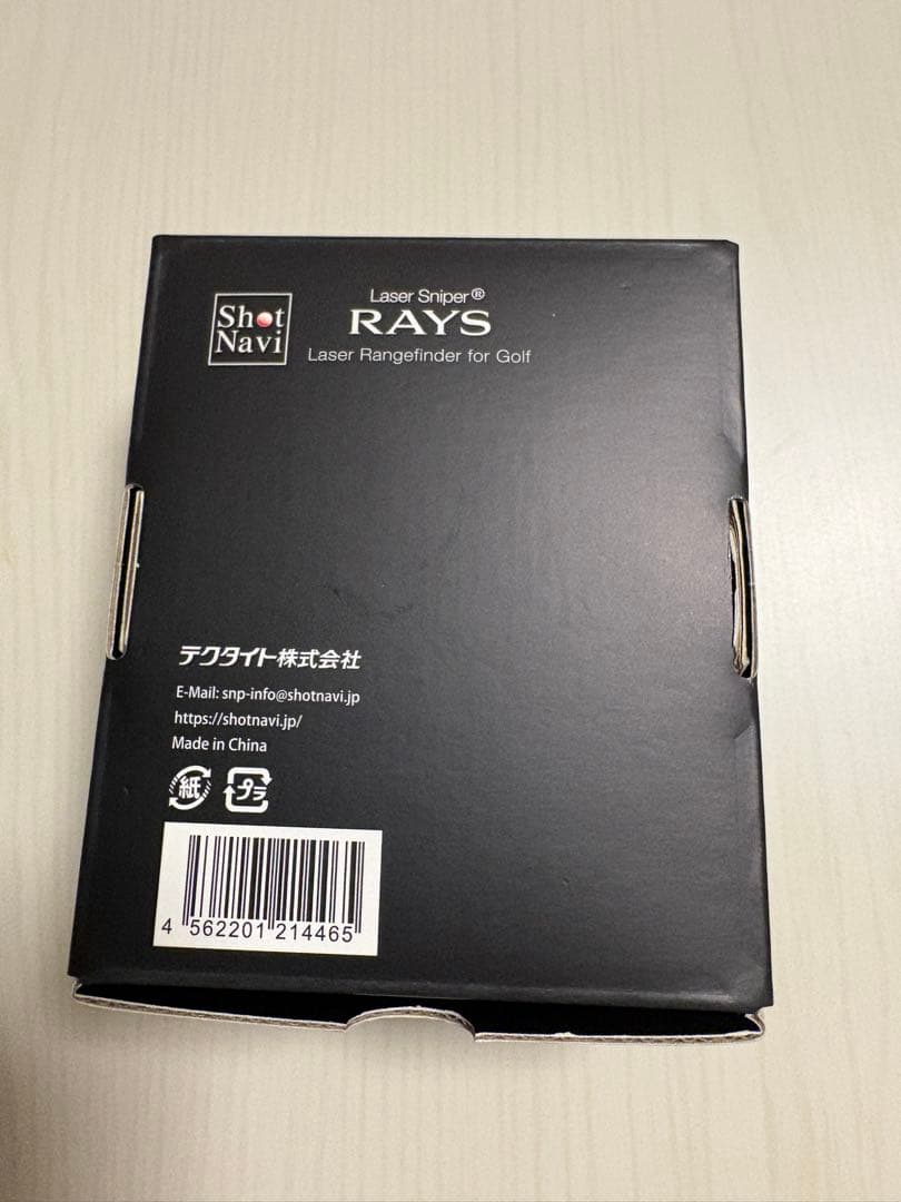 ShotNavi Laser Sniper RAYS ゴルフ用