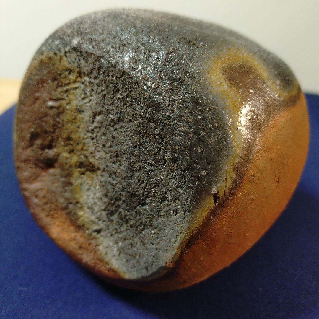 【備前焼】中村六郎　備前窯変徳利