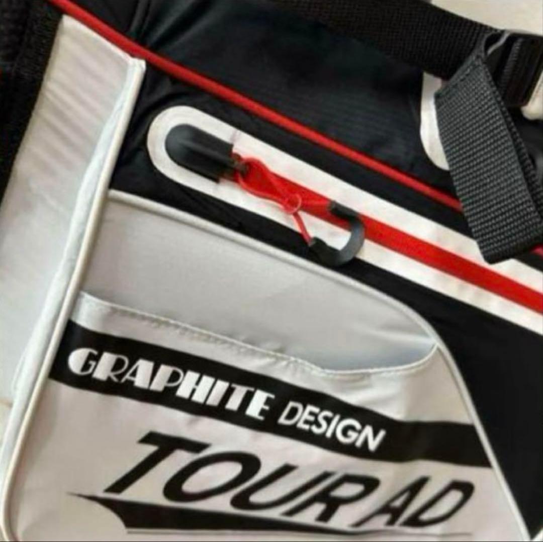 グラファイトデザイン　キャディーバック　白　2023年モデル