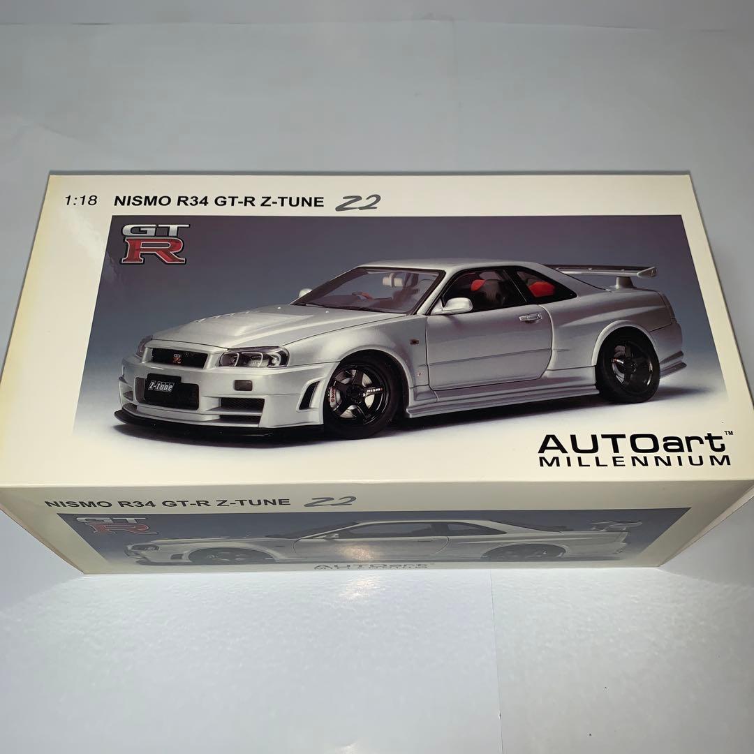 autoart 1/18 日産 ニスモ GTR R34 ZーTUNE ミレニアム