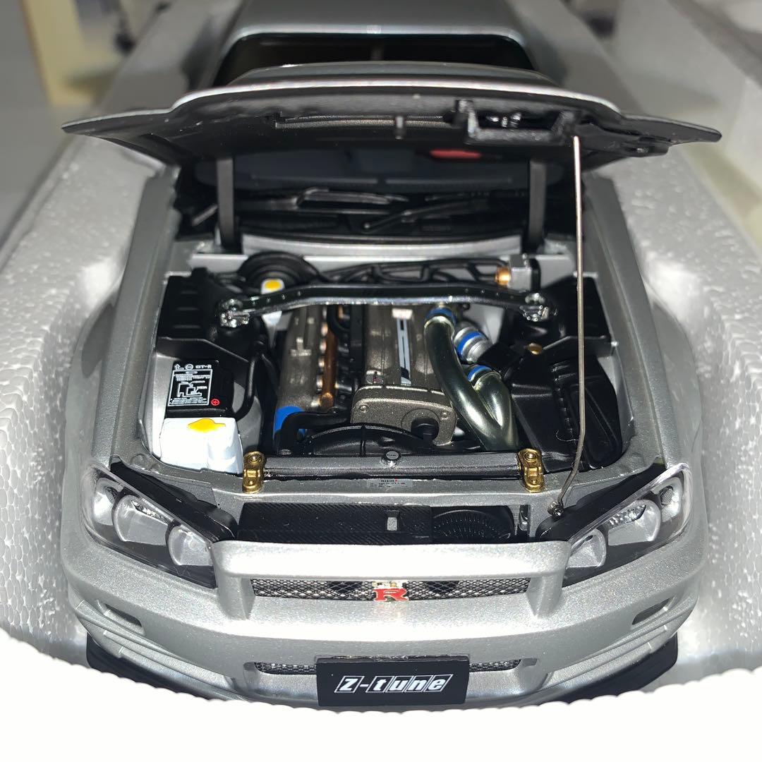 autoart 1/18 日産 ニスモ GTR R34 ZーTUNE ミレニアム