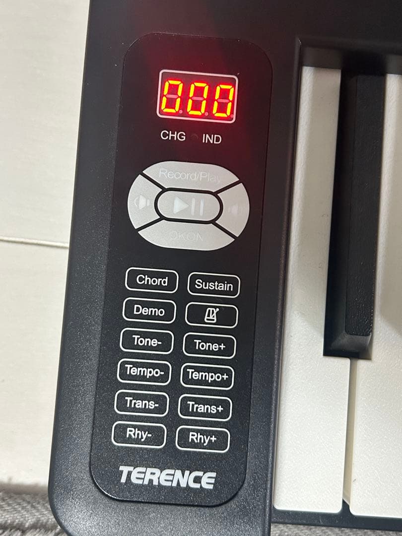 い*ご様 TERENCE 61鍵 ブラック デジタルキーボード