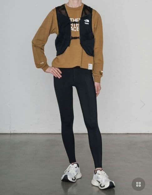 【新品未使用】ノースフェイス FLASHDRYトレイルロングタイツ レディースＭ