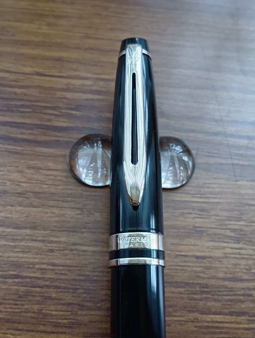 ウォーターマン 万年筆 18K エキスパート エッセンシャル ブラックCT