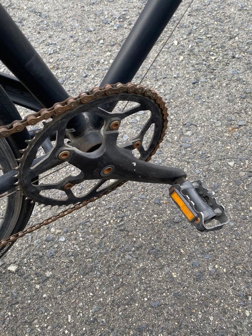 【引取り限定】 自転車 ALTON クロスバイク ブラック