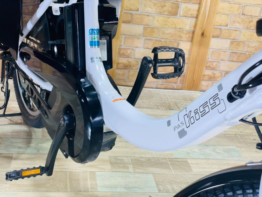 大人気 No１モデル ホワイト系 ヤマハ 子供乗せ電動アシスト自転車 H2880