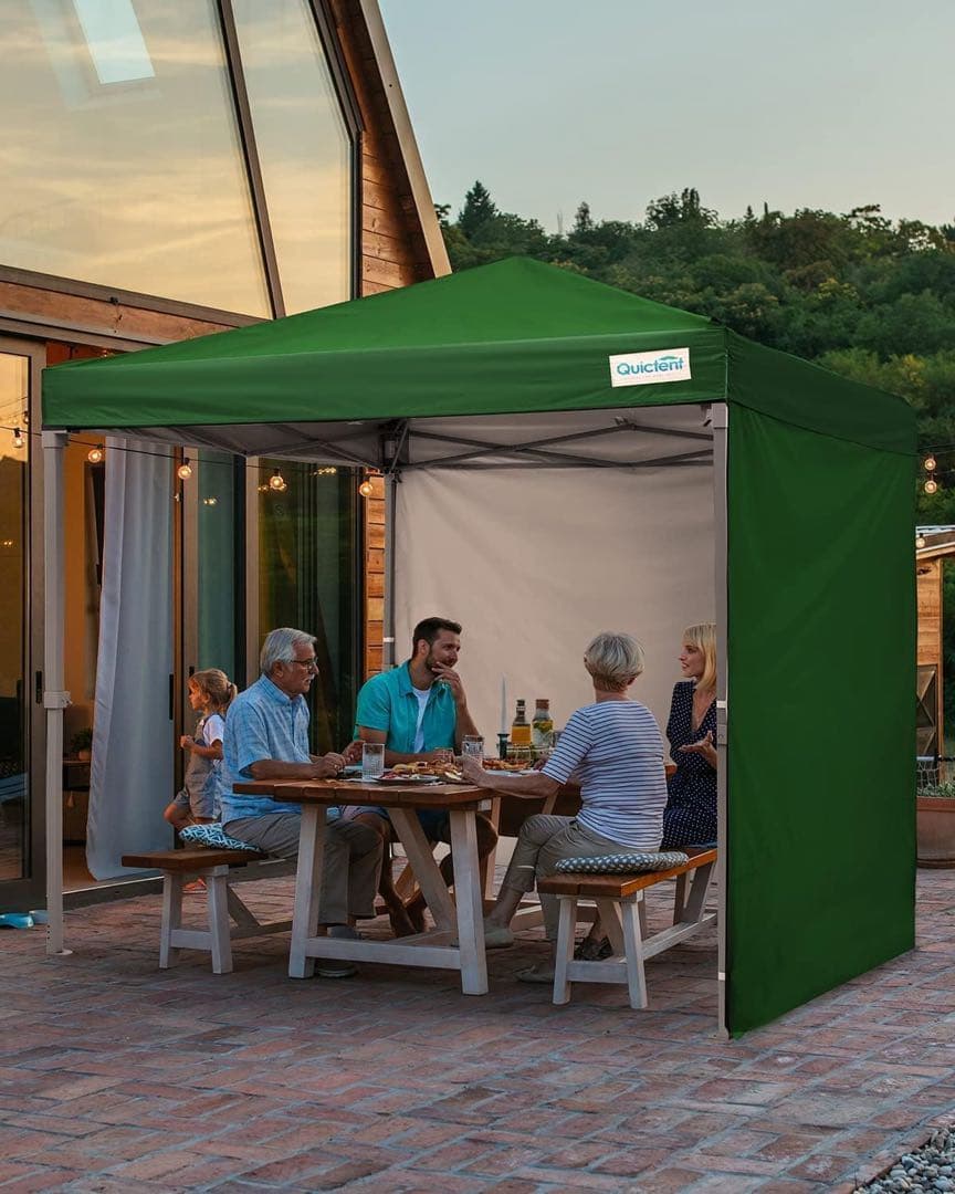 新品 ワンタッチ タープテント 3段階調節 2.5m UVカット 耐水 スチール