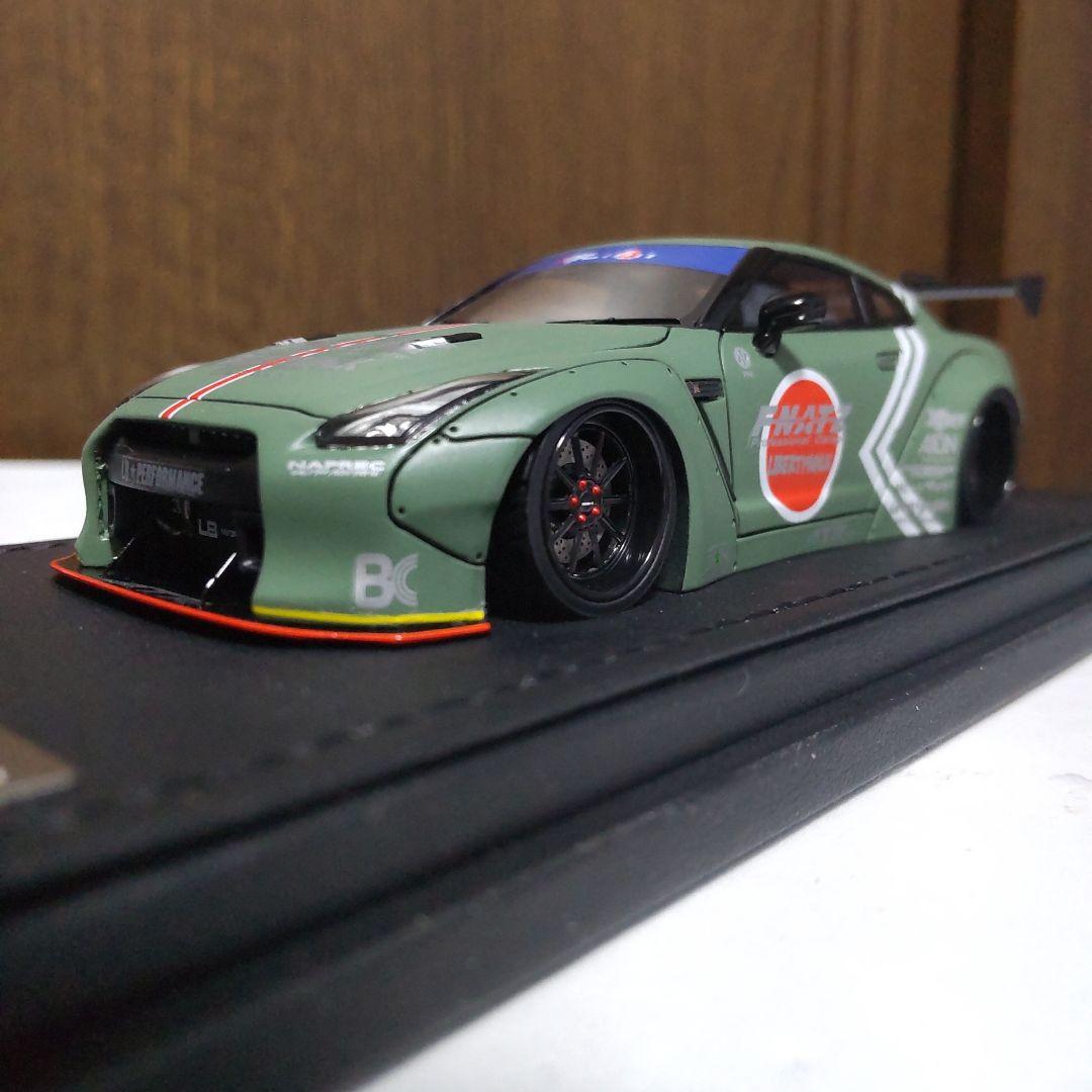 LBワークス ゼロファイター GT-R R35 1/43 イグニッションモデル