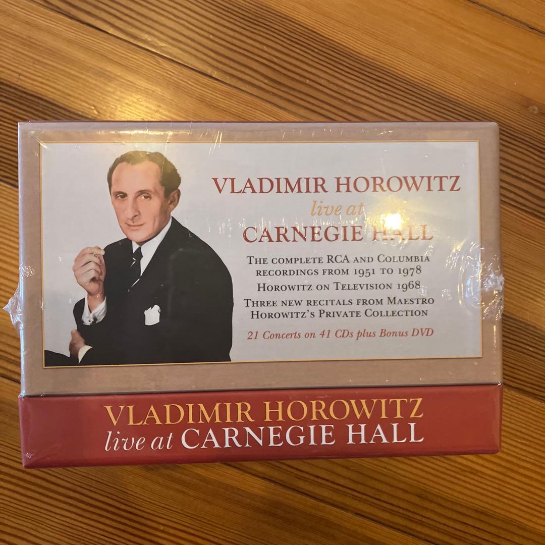 【新品未開封】ホロヴィッツ ライヴ・アット・カーネギーホール(41CD＋DVD)
