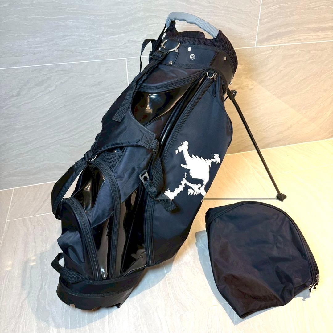 【美品】OAKLEY SKULL キャディバッグ　9.0型