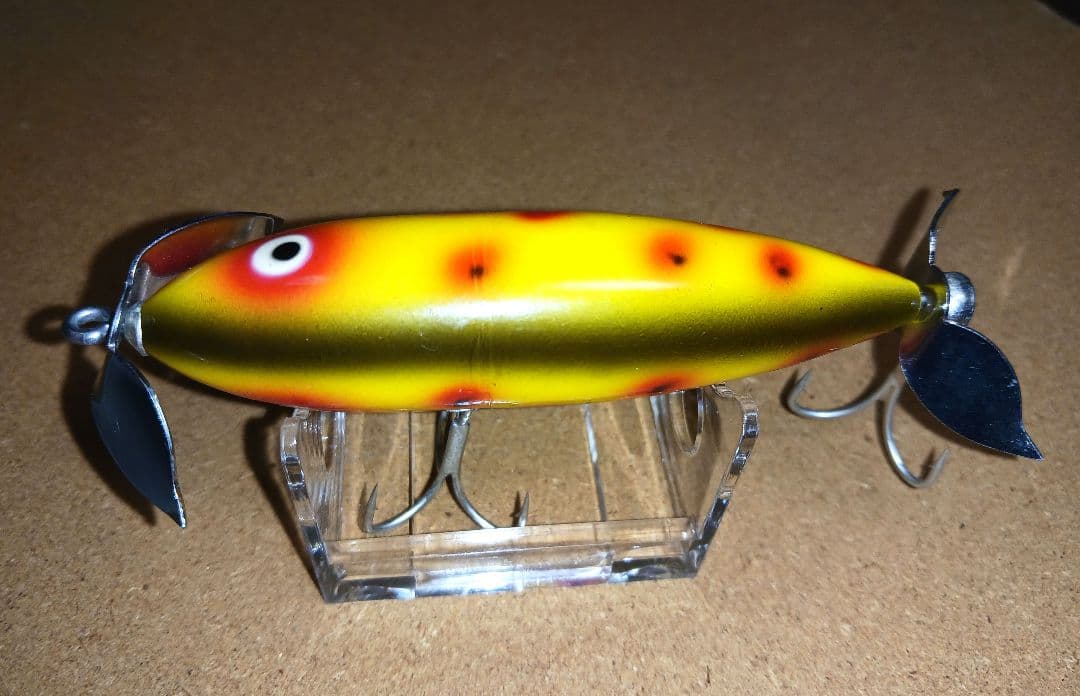 ヒ*★様 オールドルアー へドン ウーンデッドスプーク トップウォータープラグ