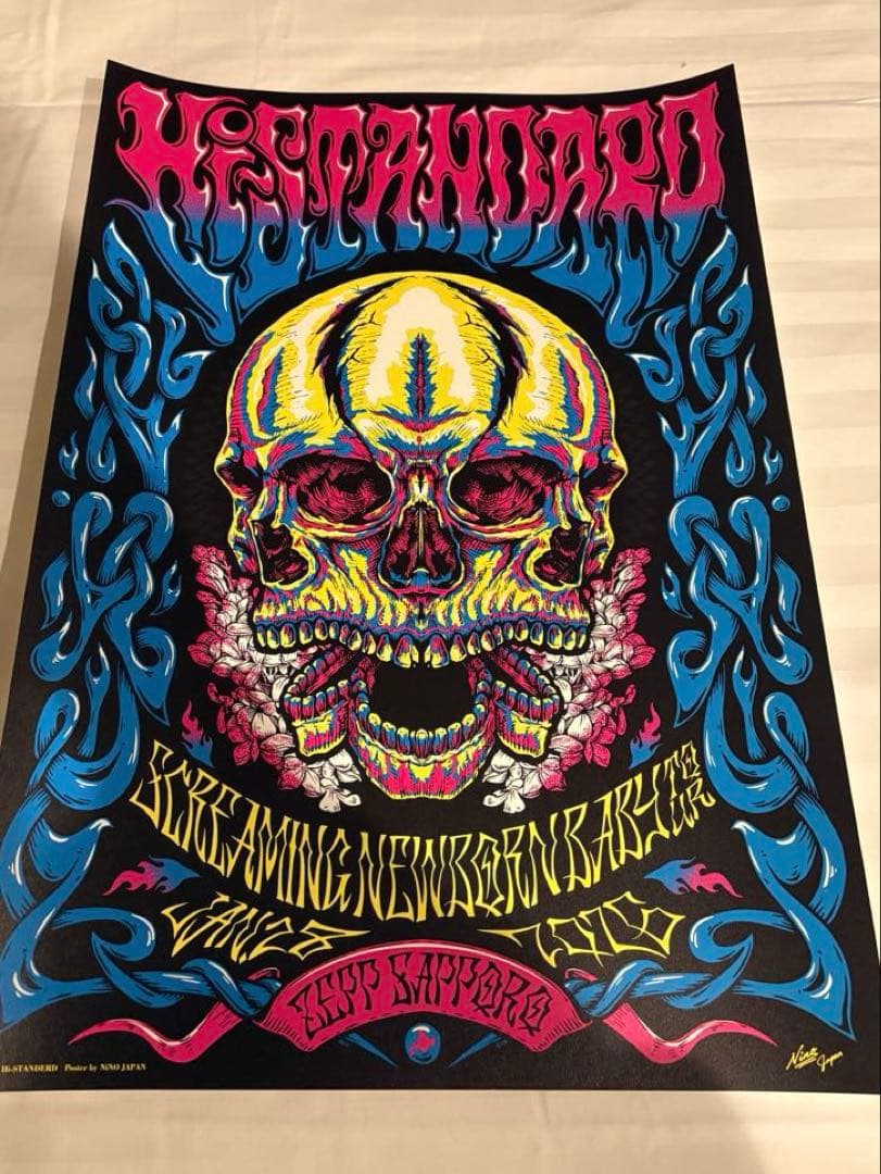 ハイスタンダード ZEPP sapporo 札幌 限定 ツアー ポスター