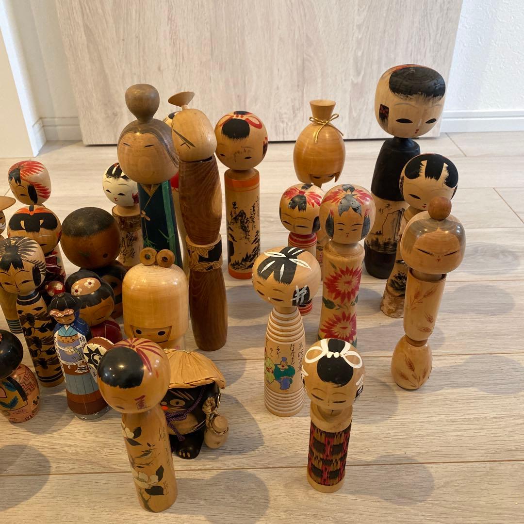 A*y様 木製こけし人形 コレクション