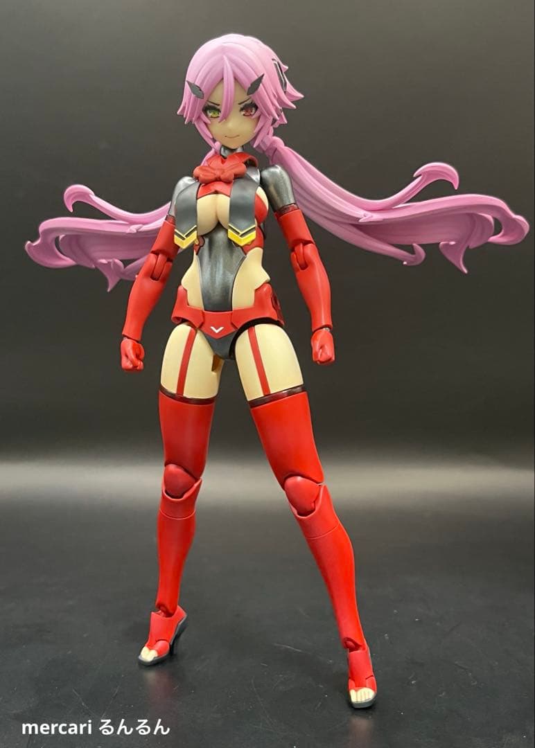 メガミデバイス　皇巫 スサノヲ レガリア 塗装完成品 紅蓮カラーver