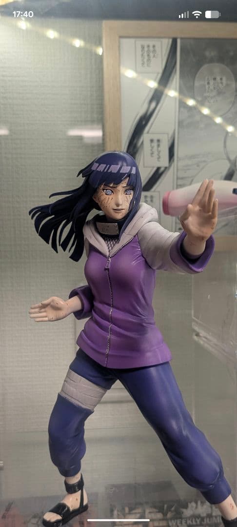 白眼 リペイント 日向ヒナタ B賞 ナルト フィギュア 一番くじ