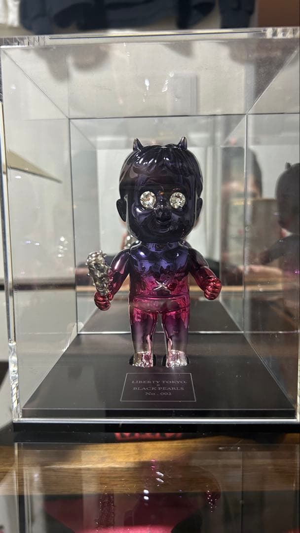 ソフビ HAPY ブラックパールズ　リバティトウキョウ　限定5体　メッキver