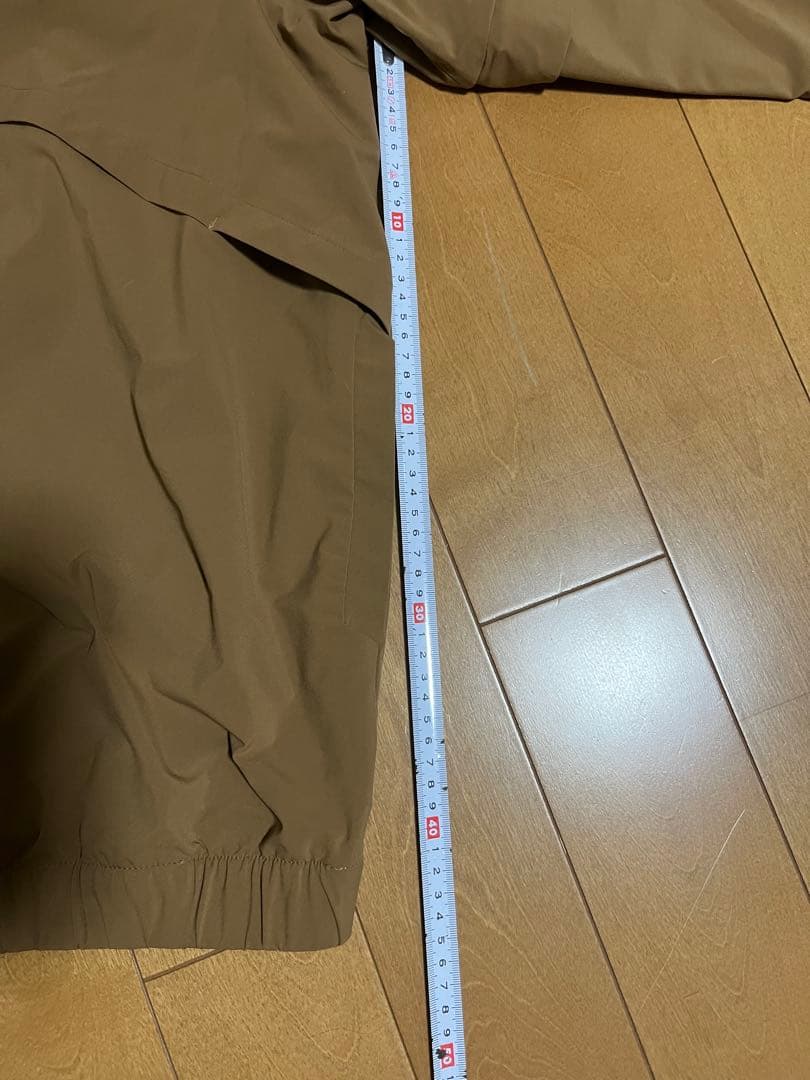 Russeluno 2wayゴルフウェア ブラウン 長袖ナイロンジャケット