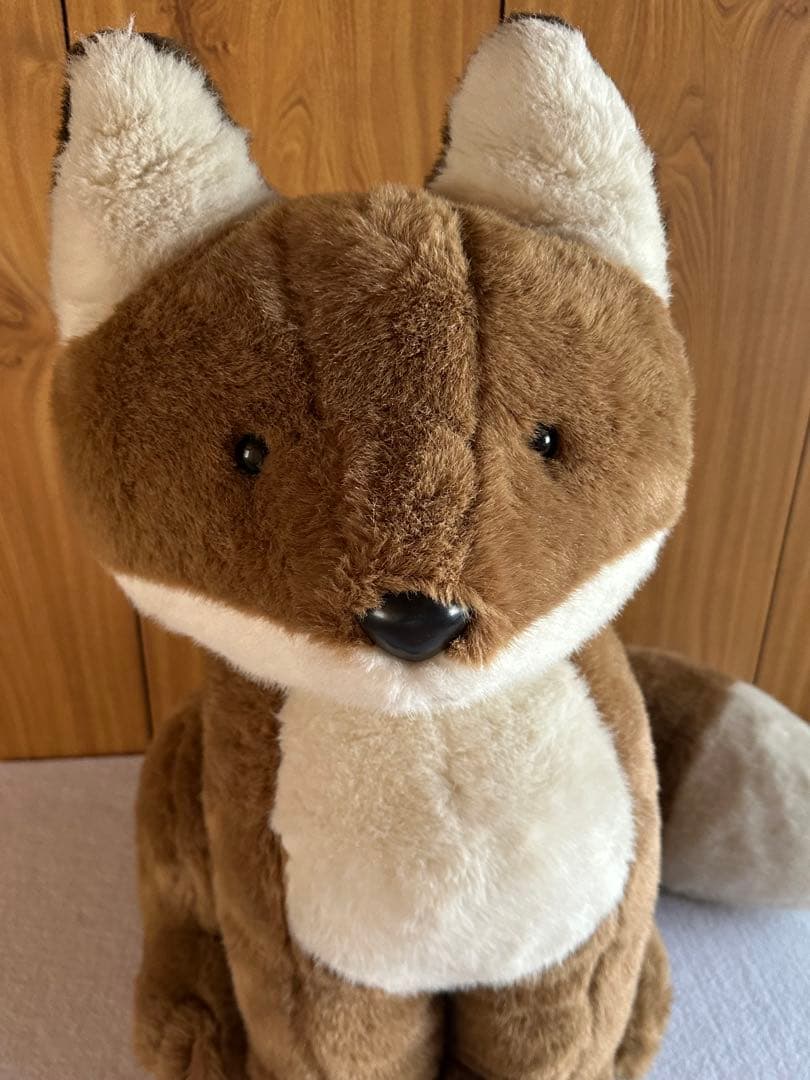 レトロ　きつね　オオイケ　OIKE ぬいぐるみ　ヴィンテージ　特大　高さ約60