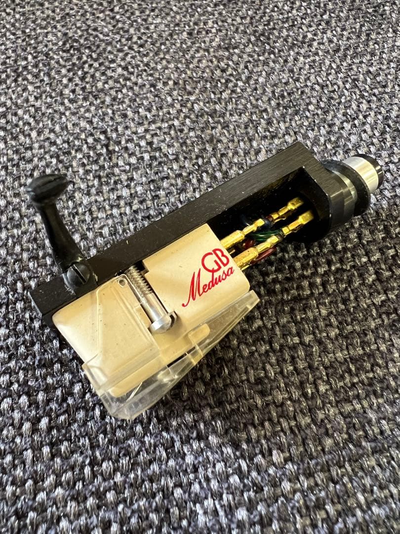 廃盤名機 GOLDBUG Medusa ヘッドシェル付 高音質MMカートリッジ