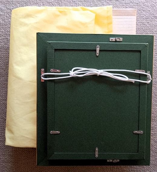 藤井勉　「少女　華」　0号　油彩画　　真筆