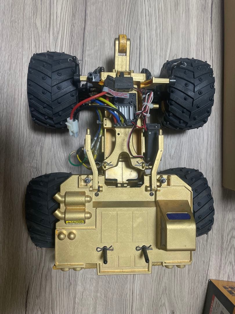TAMIYA GFー０１ヘビーダンプとコントローラー、トルクチューンモーター付き