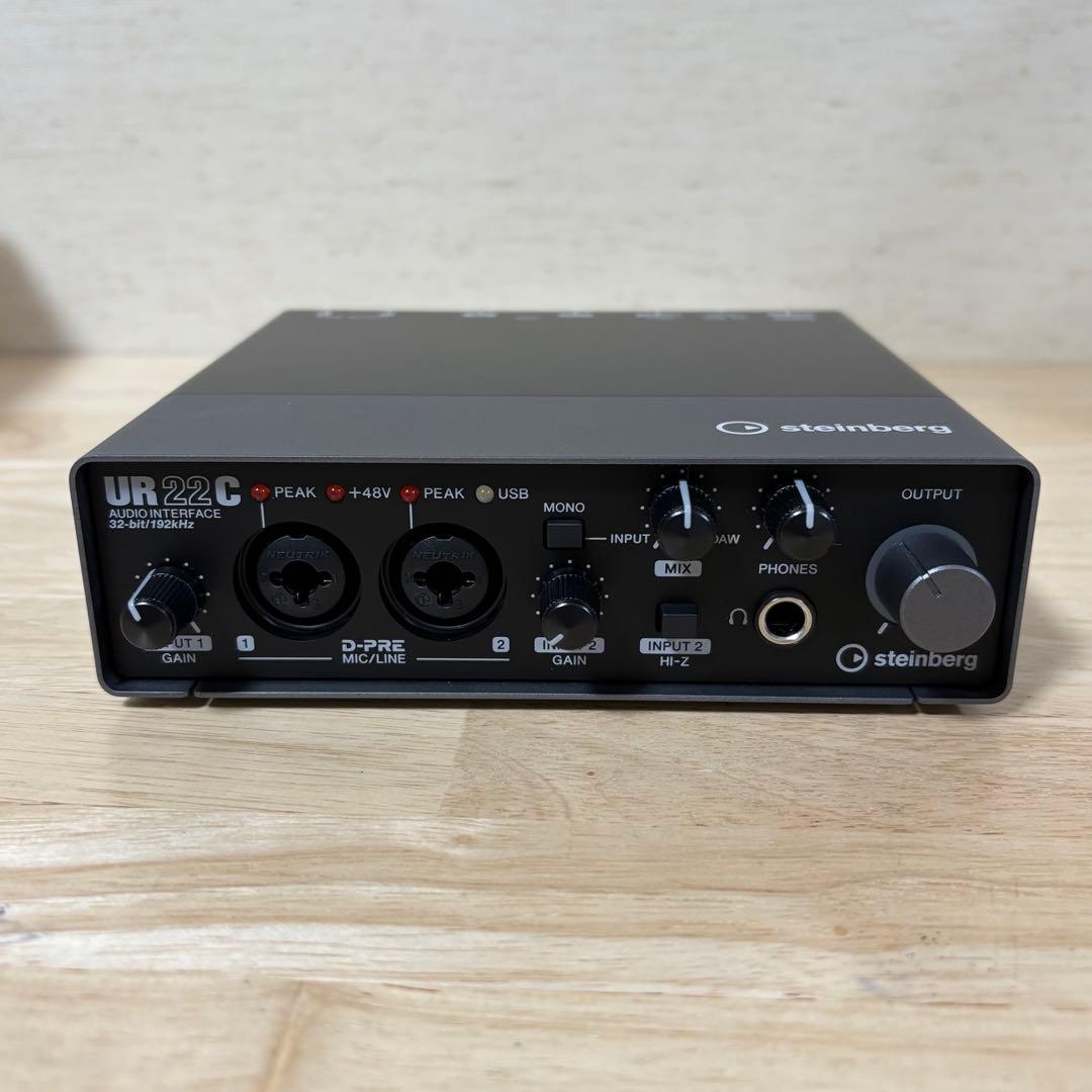 steinberg UR22C USBオーディオインターフェース