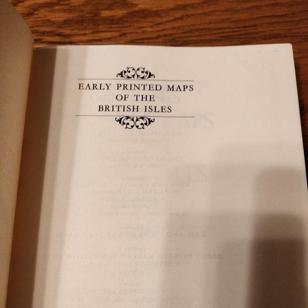 アート・デザイン・音楽 Early Printed Maps of the British Isles