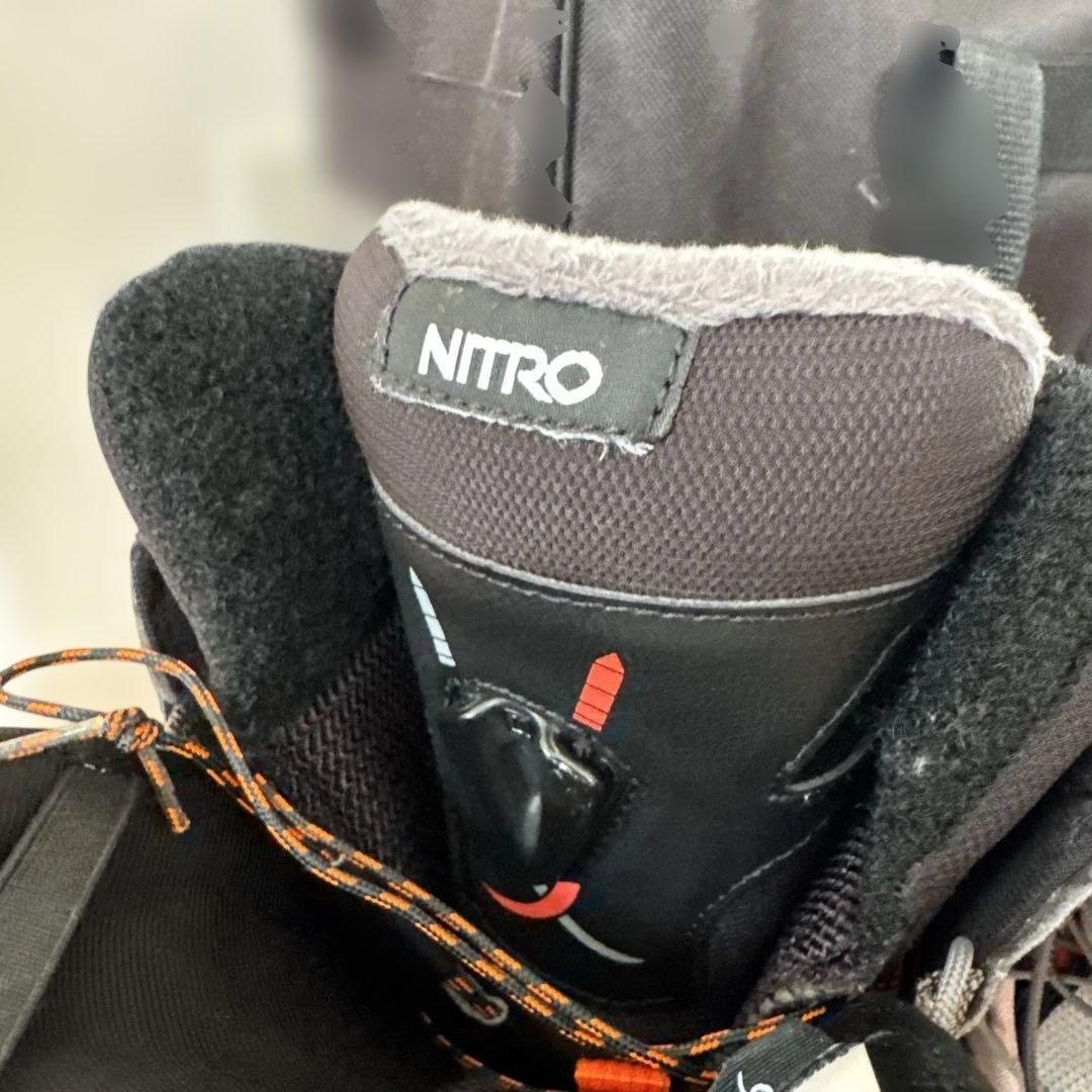 NITRO スノーボードブーツ 収納バッグ付き　24.5cm