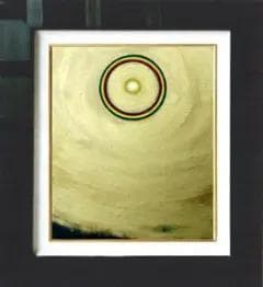 油絵 菅家令子 絵 絵画インテリア F3-G112023 風景 祈り 希望 奇跡