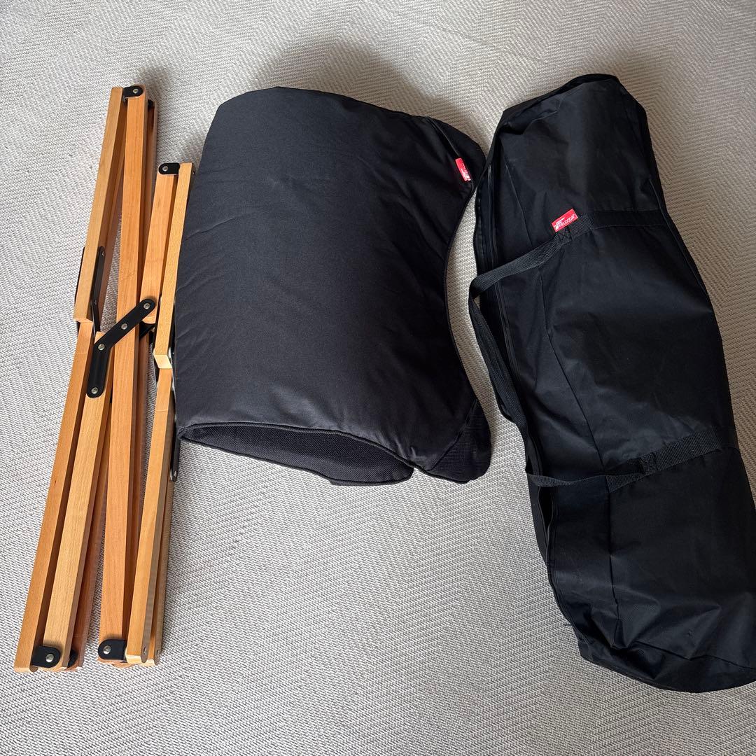 フィールドア　fieldoor 2脚　ウッドチェア