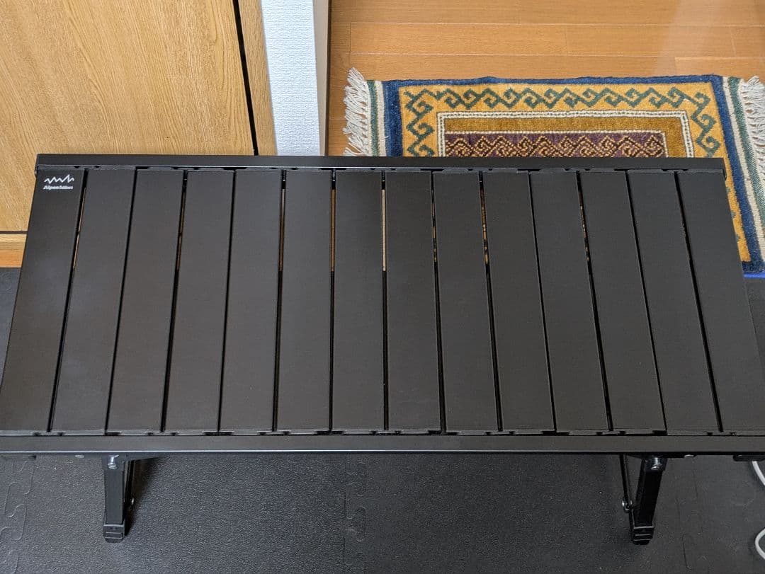 【使用2回のみ極美品】Alpen Outdoors アルミユニットテーブル88