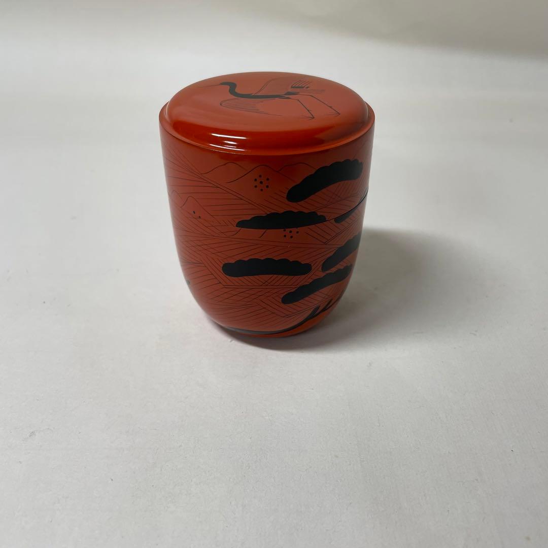 FD12⑦ 宗廣工房　玄々斎好模　本歌写　茶入れ　「曙棗」