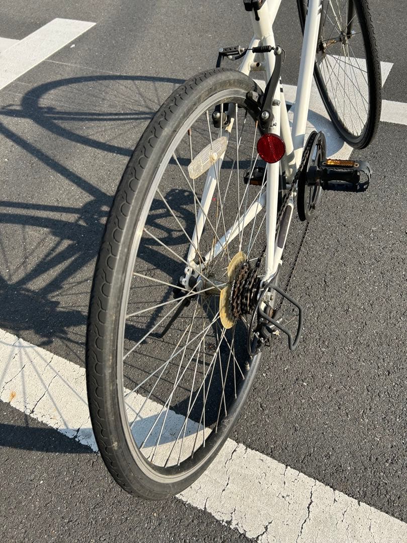 シティサイクル ホワイト【引取り限定】