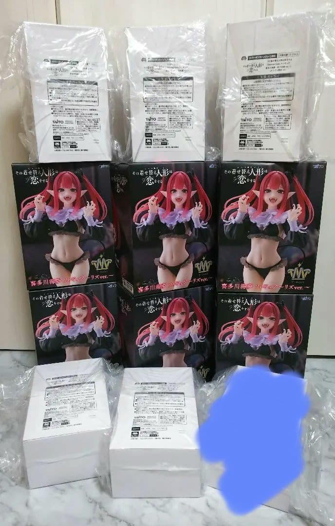 【未開封/メルカリ便】美少女フィギュアまとめ売り11点 着せ恋 喜多川海夢/リズ