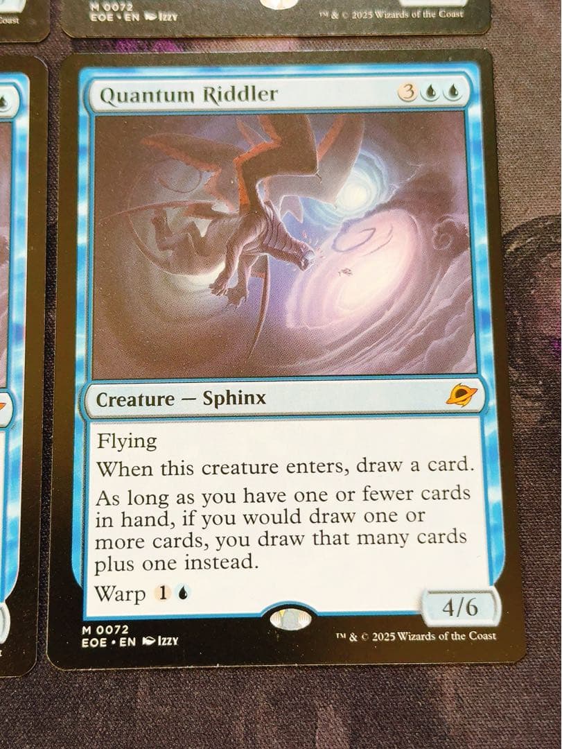 量子の謎かけ屋　英語　4枚セット