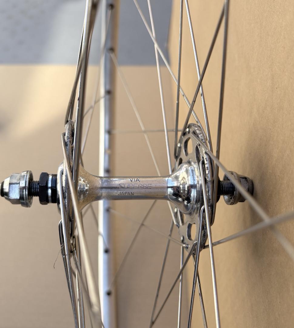 SUPERBE　ARAYA 　HOSI　ピスト　フロントホイール