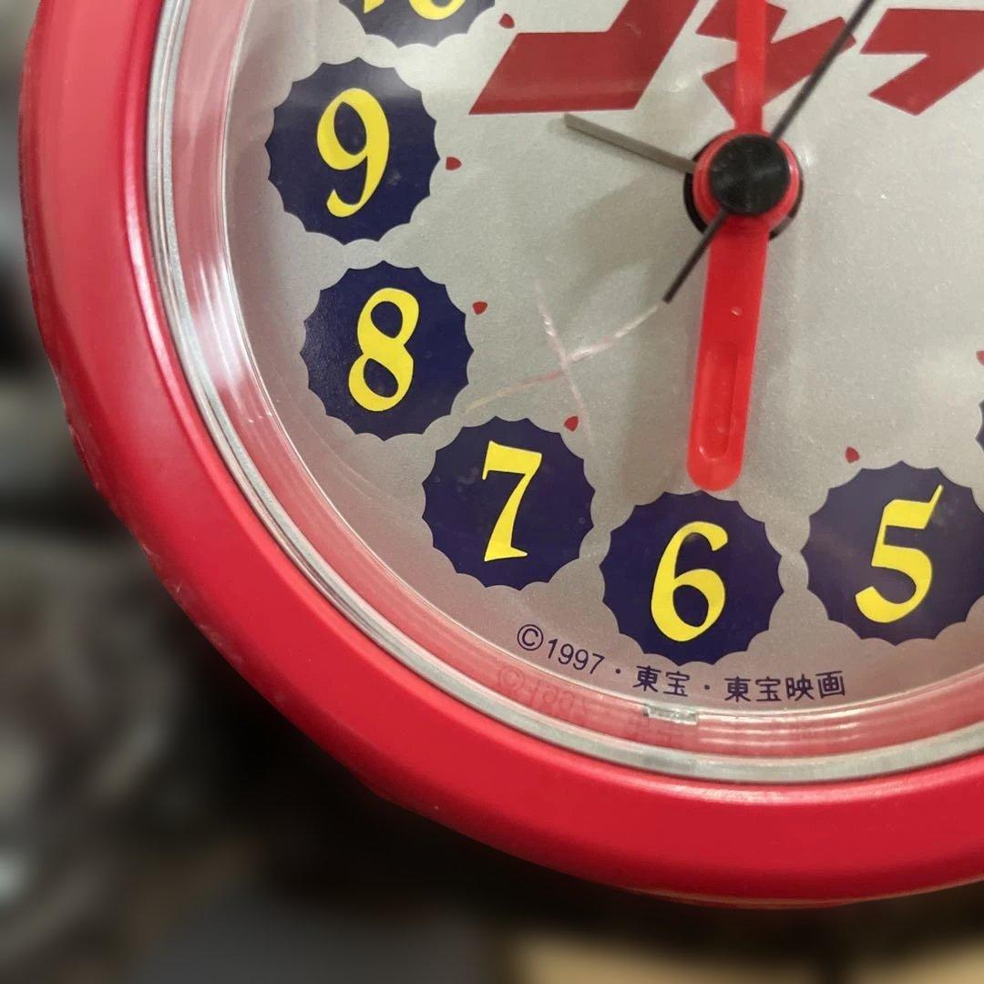 ゴジラ　目覚まし時計