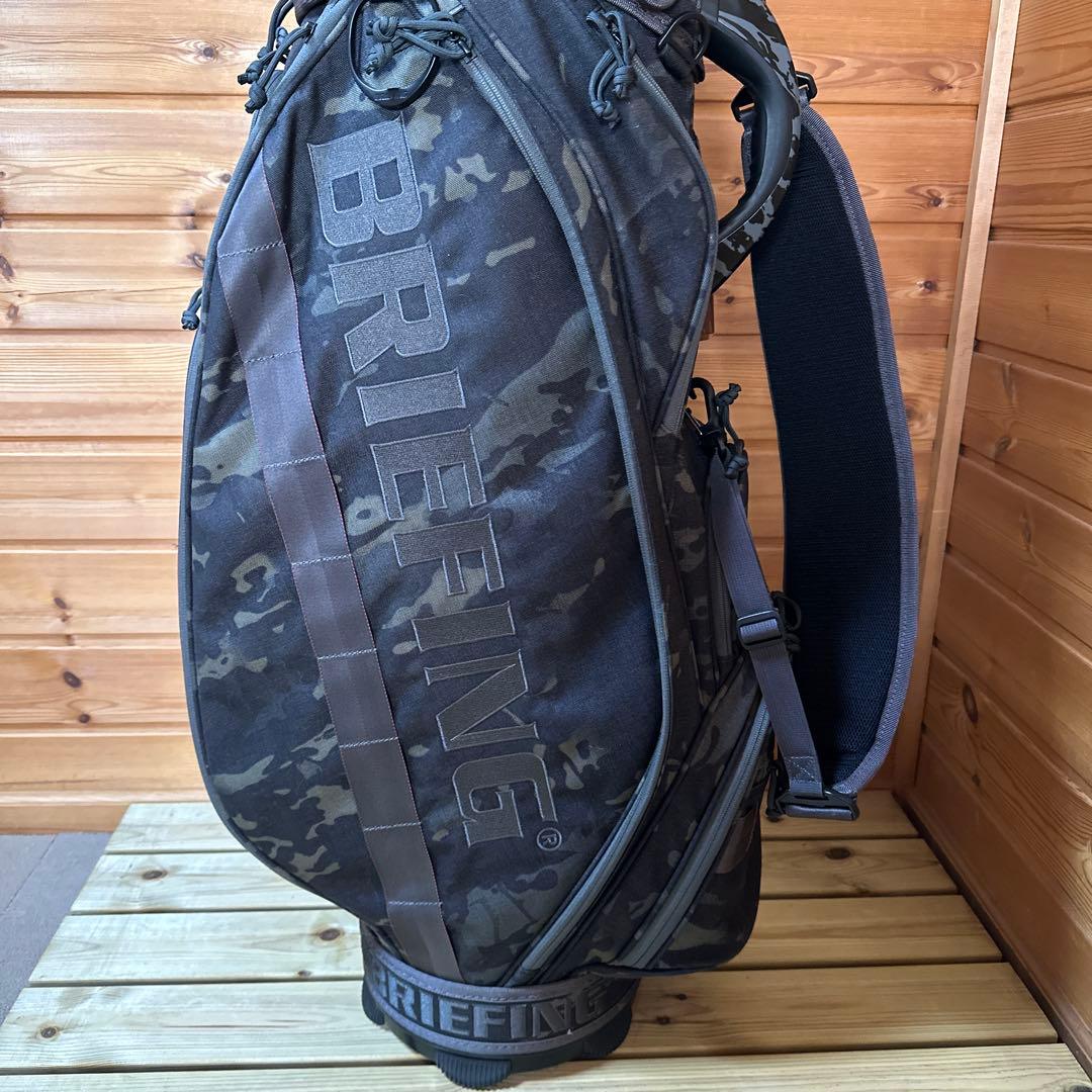 BRIEFING カモフラージュ キャディバッグ　美品