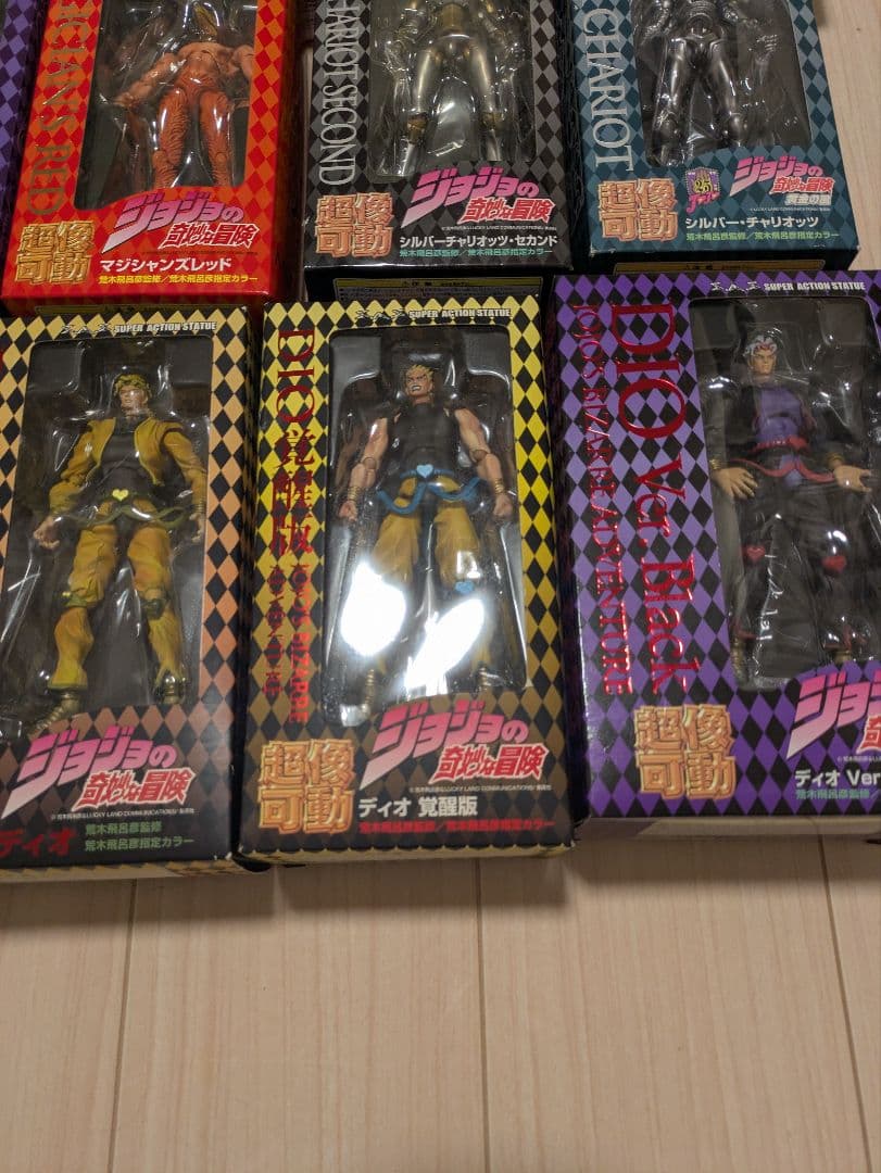 ジョジョの奇妙な冒険 フィギュア18体セット　3部　超像可動