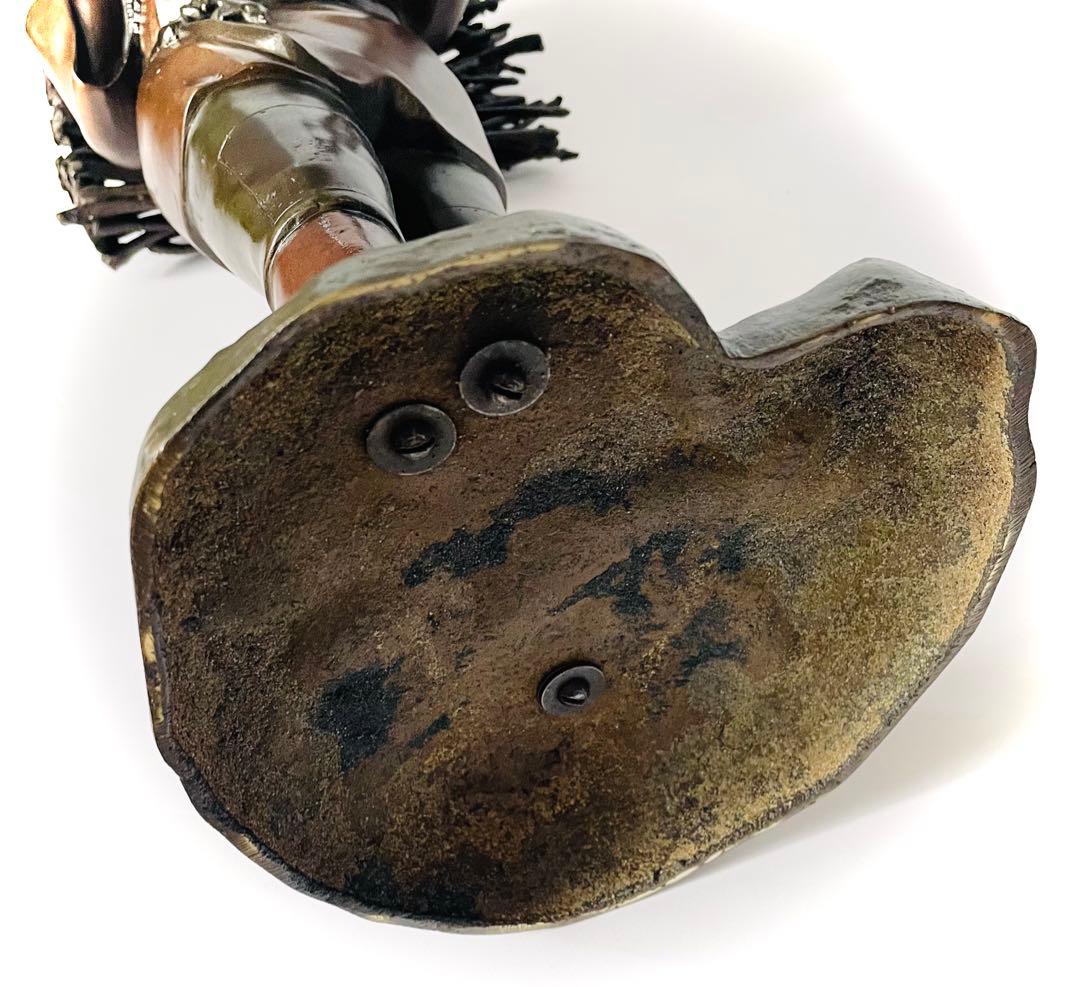 二宮金次郎 ブロンズ像 48cm 7kg