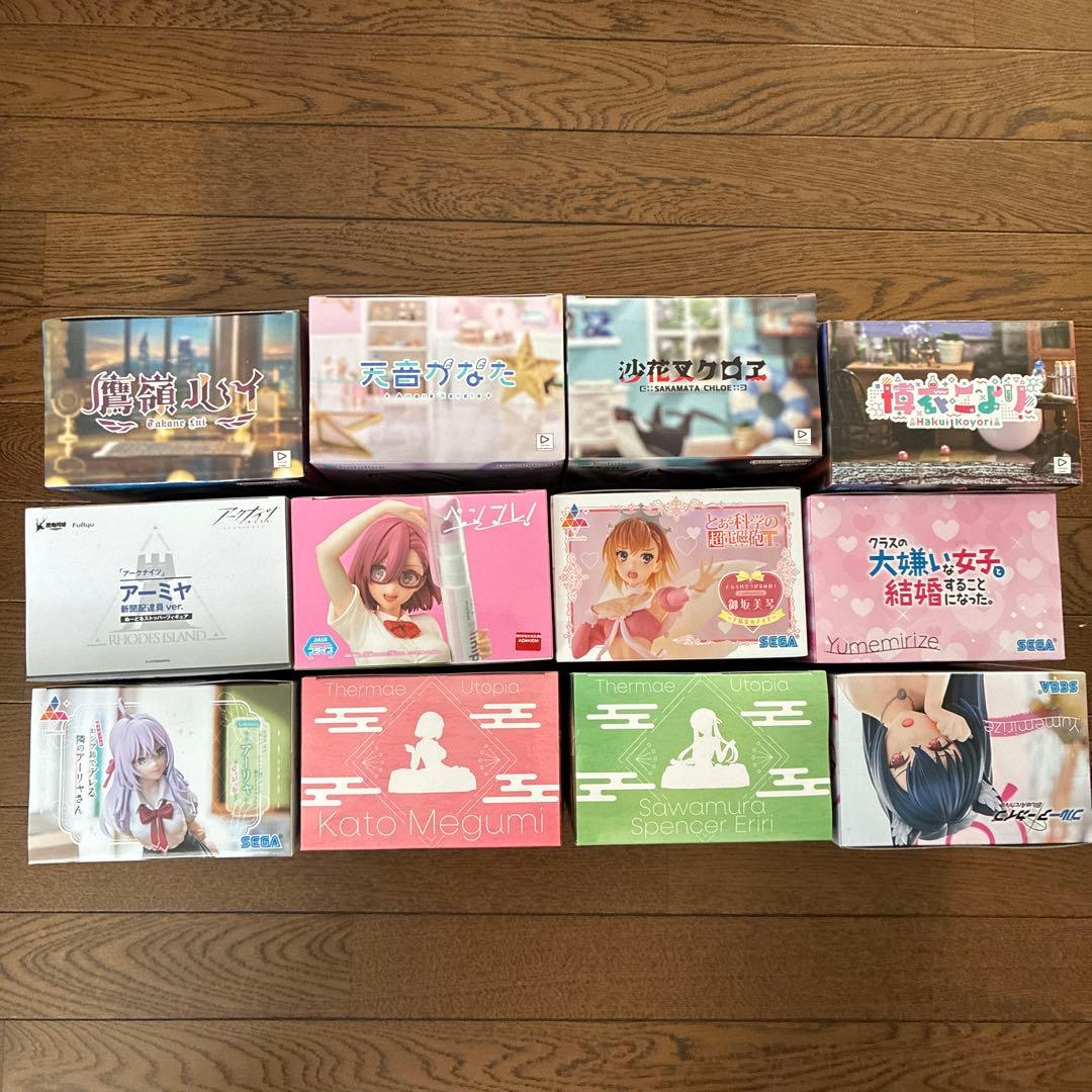 ホロライブ　フィギュア　ルイ　かなた　クロエ　こより　美少女　まとめ　未開封