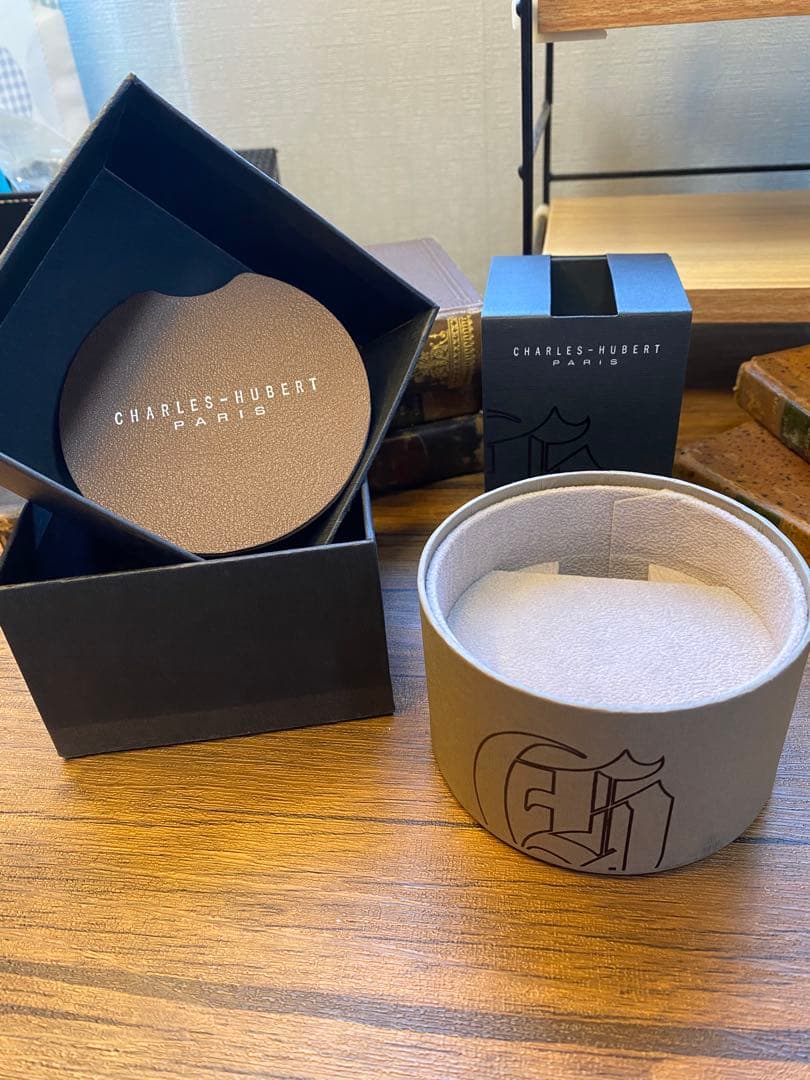 チャールズヒューバート ゴールド 懐中時計 金属製チェーン