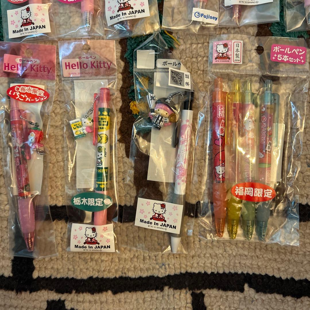 ハローキティご当地ボールペン　未開封27本＋福岡限定４本 バラ売り不可