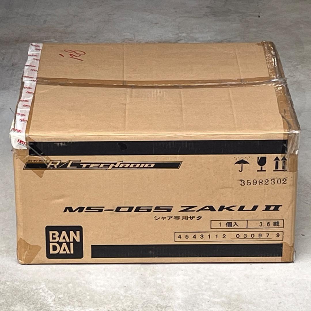 BANDAI R/Cテックロイド MS-06S ZAKUⅡ シャア専用ザク