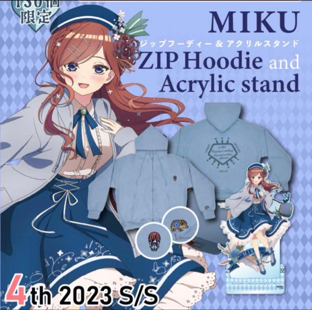 五等分の花嫁　アパレル　ugc BIGアクリルスタンド　中野三玖