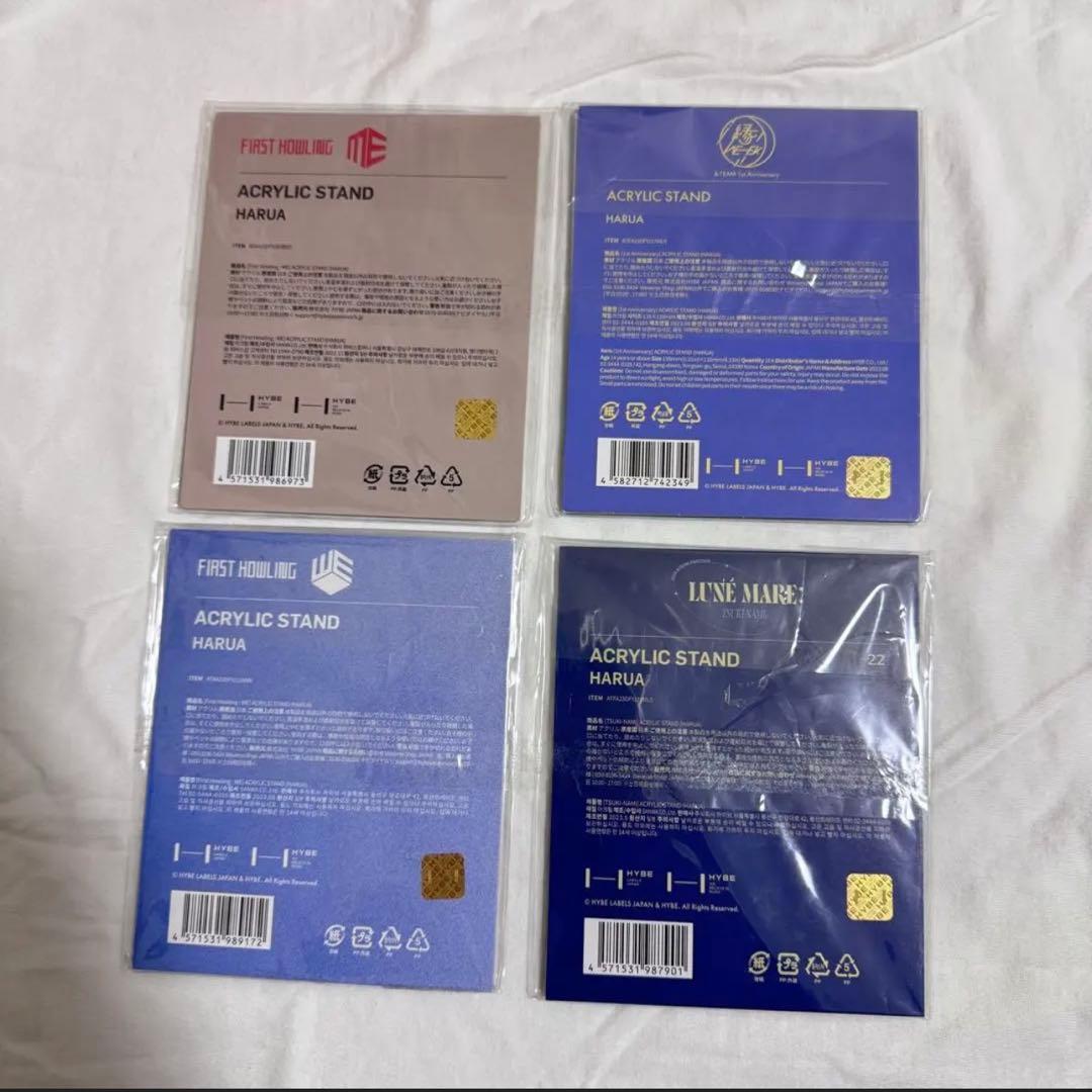 &TEAM HARUA アクリルスタンド セット